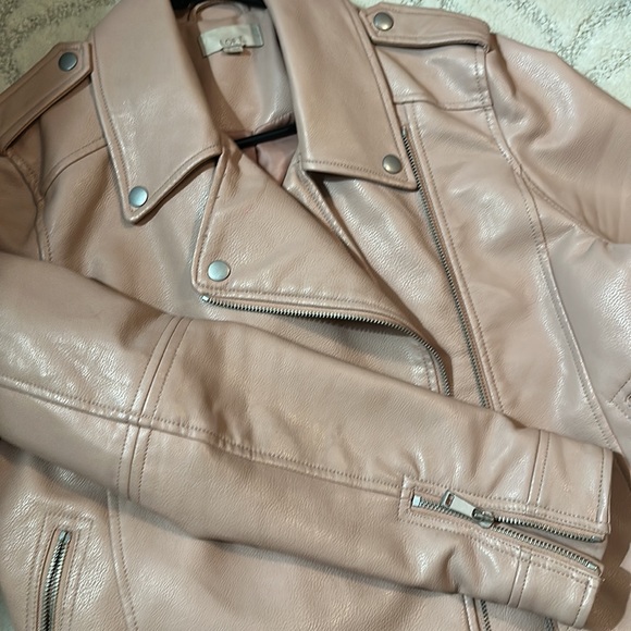 Pink LOFT leather jacket - Picture 3 of 3